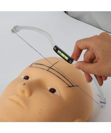 Calayu Eyebrow Mapping Tool | Precision Eyebrow Line Marker with Bubble Level & Thread - Perfect for Flawless Eyebrows Worldwide - Buy Online on GoSupps.com