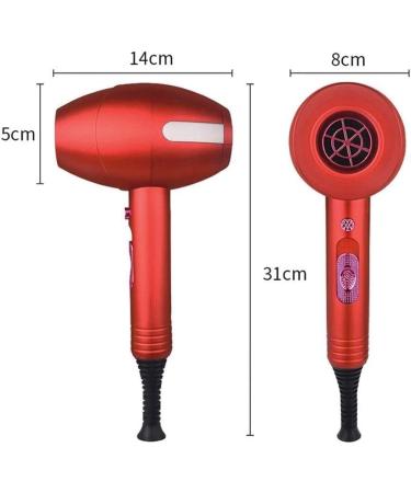 JYYBN Hair Dryer Professional 2000W Salon Hairdryer Ionic Anti-frizz 3 Heat Cool Shot Setting Powerful AC Motor Blow Dryer with Diffuser and Air Nozzle Fast Drying for Home and Salon Men and Women - Buy Online on GoSupps.com