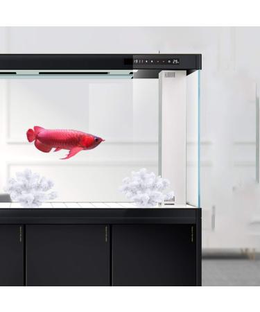 Imikeya Artificial Coral - White Aquarium Decoration | Realistic Underwater Coral Plant Ornament - Buy Online on GoSupps.com