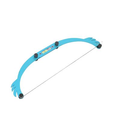 Ey brow shaping set eyebrow former foldable eyebrow line professional measurement tool for eyebrows for eyebrows reusable (blue)