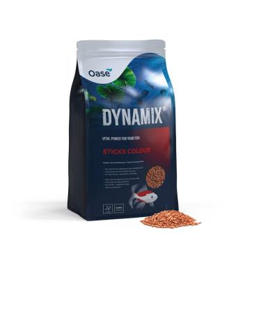 OASE Dynamix Sticks Colour 20 L, Fish Food, Pond Fish Food, Intense Shine and Colour for Red Fish, Regular Growth