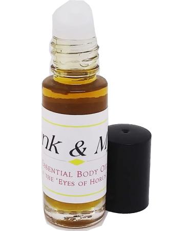 Frankincense & Myrrh Scented Body Oil Fragrance Roll-On - Brown - 1/8 oz. - ID#5057 0.13 Fl Oz (Pack of 1)