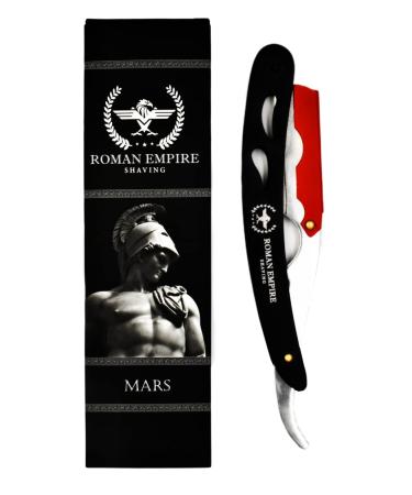 Buy Roman Reich Mars Razor for Professional Beard & Mustache Grooming - 20 Astra-Hharp-Hhark-Voskhod Blades Included - International Shipping Available - Buy Online on GoSupps.com