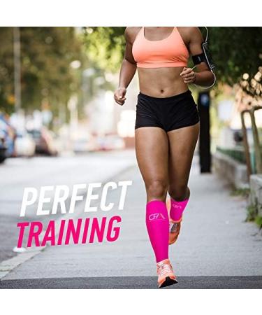 CFA V1 Compression Socks for Men & Women - Running Gym Cycling | Sustainable Danish Design - XL (2 Pairs) - Rosa - Buy Online on GoSupps.com