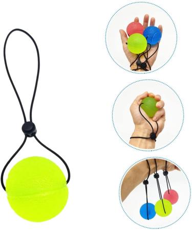 Optimized Finger Training Tool - Handle Ball for Grip Strength | Gang Developer Hand Trainer | TPE 20x5cm Yellow | Improve Ball Control for Men & Women - Buy Online on GoSupps.com