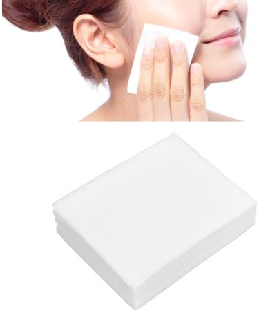Qukaim Cosmetic Pads Cotton Pads 80 Pieces Ultra Thin White Soft Breathable Makeup Remover Pads for Women Skincare Cosmetic Facial Pads 6 cm Diameter - Buy Online on GoSupps.com