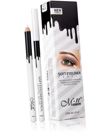 KALLORY 24 Pcs Lying Silkworm Eyeliner Eye Shadow Pencil Eye Cosmetics Waterproof Eyeliner Pencils Whitening 1 count (Pack of 1) Whitex2pcs - Buy Online on GoSupps.com