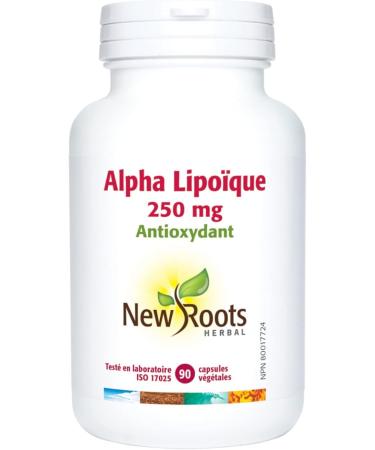 New Roots Herbal - Alpha Lipoic Acid 250mg 60 Capsules - Provides Antioxidants for the Maintenance of Good Health - Buy Online on GoSupps.com