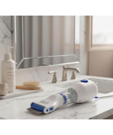 Aspirateur poux professionnel peigne lectrique anti-poux plus efficace que les autres peignes et shampooings contre les poux limine les poux et les ufs pr vention des lentes (aspirateur de Aspirador de piojos - Buy Online on GoSupps.com