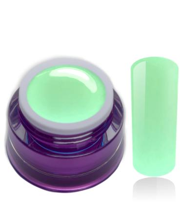 Color Gel Cotton Mint Pastel Green Light Green UV LED Nail Gel Studio Quality Color Gel RM Beautynails 1 Pack (1x 5ml)