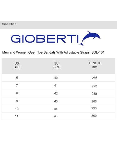 Gioberi Men's Open Toe Sandals with Adjustable Straps and Arch Support - Brown Size 9 - Buy Online on GoSupps.com