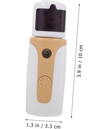 OHPHCALL 1 Set Hydrating Instrument Rechargeable Sprayer Nano Steamer Portable Facial Mister Face Yellow Abs - Buy Online on GoSupps.com