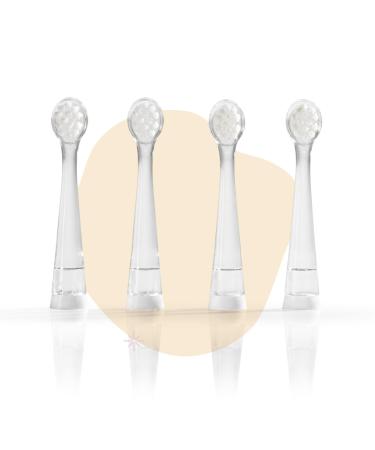 Vitalmaxx replacement brushes in the 4-set for Vitalmaxx electric toothbrush baby & children |Replacement head extra gently from 6 months with soft bristles |4 pieces of insert brushes