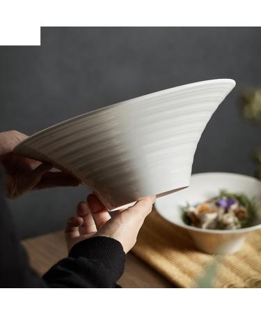 Porcelain Dinner Plates Ceramic Dinner Bowl Fruit Salad Bowl Tableware Bread Dessert Pastry Plate Restaurant Ramen Pasta Seafood Plate Soup Basin Kitchen Dinner Plates(10 inch) (10 inch One Size) - Buy Online on GoSupps.com