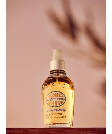 L'Occitane Almond Supple Skin Body Oil - 3.3 Fl Oz - Buy Online on GoSupps.com