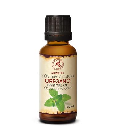 Oregano oil essential - pure - 30 ml - for aroma diffuser & aroma lamp - Oregano essential oil - Origanum vulgare aromatherapy