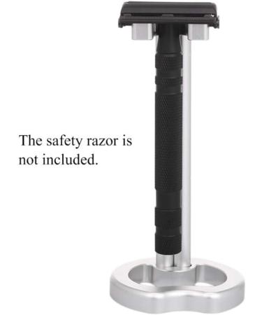 EXCEART Stainless Steel Safety Razor Stand & Shaving Brush Holder - Premium Shaving Kit for Men - Buy Online on GoSupps.com