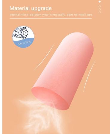 VeoryFly Soft Foam Ear Plugs for Sleep - 122 Pcs - 38 dB SNR - Noise Cancelling & Reusable - Pink - Buy Online on GoSupps.com