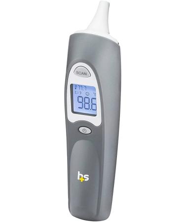 HealthSmart Digital Ear Thermometer | Instant & Accurate Results | Infrared Technology | Visual Fever Indicator | 30 Disposable Lens Covers - Buy Online on GoSupps.com