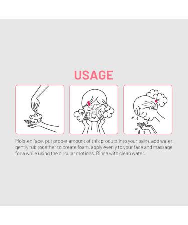 DISAAR Beauty Rose Ceramide Facial Wash Soothing Repair Cleansing Moisturizing Acne Removal Face Oil Control 100g/3.38fl.oz - Buy Online on GoSupps.com