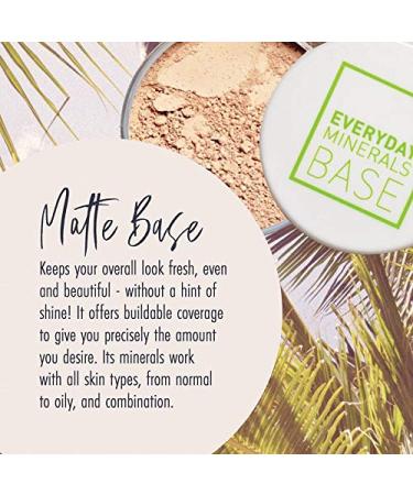 Everyday Minerals Light 2N Matte Base Mineral Makeup Foundation - Vegan & Organic - Buy Online on GoSupps.com