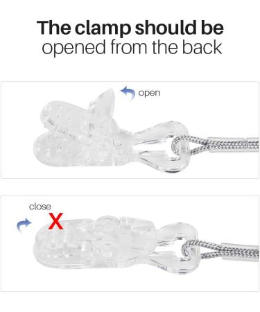 Portable Anti-Lost Hearing Aid Clip for Adults & Seniors - Grey - Buy Online on GoSupps.com