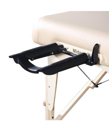 Master Massage Ergonomic Dream Headrest Face Cradle - Universal Size, Black - Buy Online on GoSupps.com