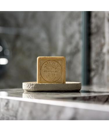 Buy Olive Oil Soap with Aloe Vera - Natural Moisturizing & International Shipping - Buy Online on GoSupps.com