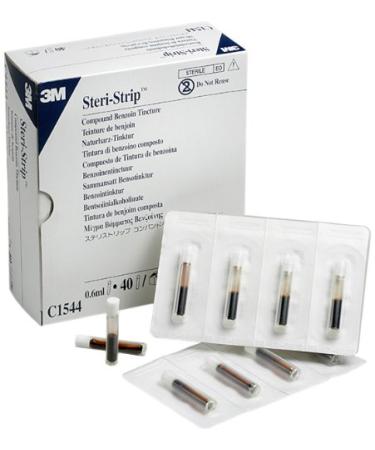 3M Steri-Strip Compound benzoin Tincture C1544 40Piece