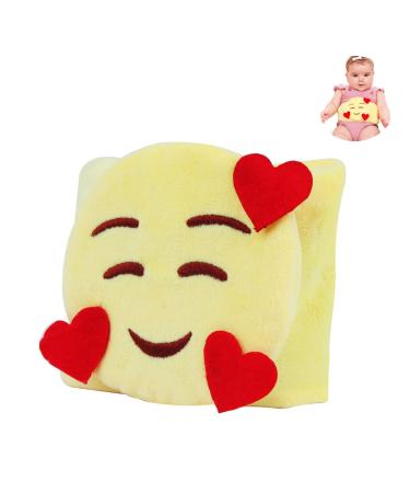 Baby Colic and Gas Relief by FOMI Care | Heated Tummy Wrap Belly Band for Upset Stomach  Constipation  Acid Reflux Pain Relief | Emoji Designed Hot Compress and Infant Swaddling Belt | Soothing