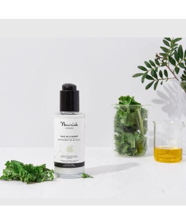 Nourish London Kale 3D Facial Cleanser 100ml | Colour Changing Cleanser | Kale & Griffonia Extracts | 100% Vegan | Cruelty-Free | Suitable for All Skin Types - Buy Online on GoSupps.com