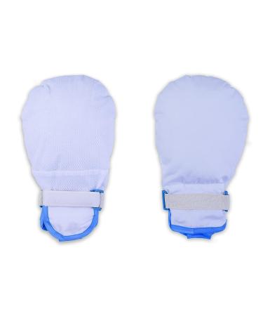 2Pcs Elderly Restraint Gloves - Anti-Scratch & Anti-Extubation Alzheimer's Products with Finger Separation Design and Thick Sponge Filling - Ideal for Patients and Caregivers - Buy Online on GoSupps.com