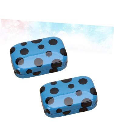 Buy Healeved 6 STK Mini Contact Lens Case - Stylish Colored Contact Lens Containers & Applicators for Safe Storage - Buy Online on GoSupps.com