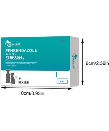 DEYROS 6 Capsules Pet Deworming Tablets for Dogs & Cats - Effective Internal Deworming Treatment (3pcs) - Fast International Shipping - Buy Online on GoSupps.com