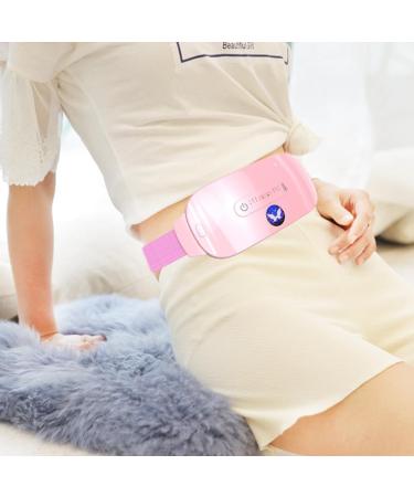 Buy AORWH Smart Heating Pillow | Pink Menstrual Belt for Waist Pain Relief & Vibrating Massage - Durable & Easy to Use - Buy Online on GoSupps.com