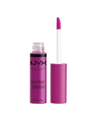 NYX Professional Makeup Butter Gloss  Raspberry Tart  0.27 Fluid Ounce Raspberry Tart 0.27 Fl Oz (Pack of 1)
