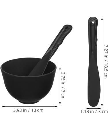 Operitacx Kit de 2 Bols M langeurs en Silicone pour Masques Faciaux Faits Maison 2 Spatules Bol de Masque Doux et S r Outil Beaut pour Soin du Visage Usage Professionnel et Domestique - Buy Online on GoSupps.com