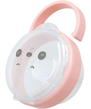 Injuv Pacifier Cover & Holder | Clear Nipple Storage Box for Baby Travel | Universal Pacifier Accessories - Buy Online on GoSupps.com