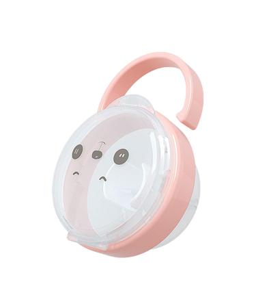 Pacifier Holder Case | Portable Storage Box for Newborns | Nipple Keeper Container | Travel & Outdoor Use - Rosa1 (1 Pack) - Buy Online on GoSupps.com