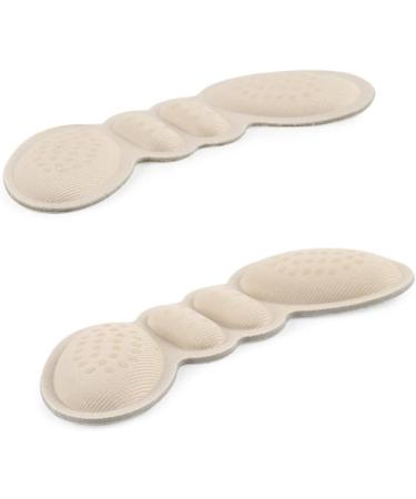 Gatuida 6 Pairs Heel Cushion Pads - Pink & Black High Heel Protectors Shoe Grips & Half Size Foot Stickers for Comfort & Support - Buy Online on GoSupps.com