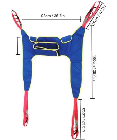 Transfer Nursing Sling Lift Sling Lifter Equipment Lifts SlingTransfer Belt with Four Point Support Full Body Sling - Buy Online on GoSupps.com