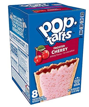 Pop Tarts Frosted Variety Pack - 13.5oz (Pack of 5) - Strawberry, Raspberry, Blueberry, Cherry, Wild Berry - Includes 2 MYD Lollipops - Buy Online on GoSupps.com