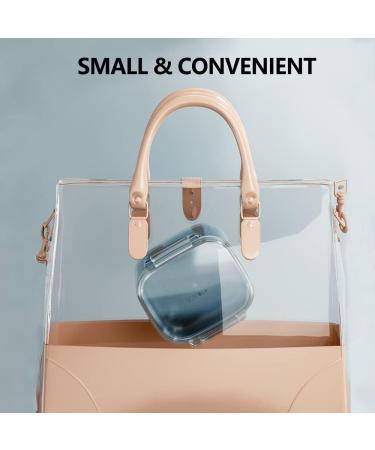 Portable Denture Cleaning Box | Prostheses Storage Container & Holder for Braces Aligners - Blue - Buy Online on GoSupps.com