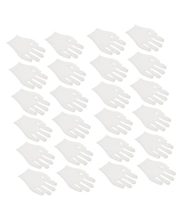 FRCOLOR 12 Pairs of Work Gloves Household Cleaning Gloves Protective Gloves for Hand Care Laboratory Gloves Handling Gloves Cotton Gloves White Medical