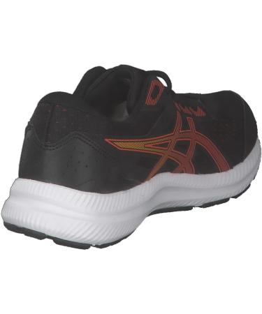 ASICS Gel-Contend 8 Running Shoe for Men - Black/Red 41.5 EU | International Shipping Available - Buy Online on GoSupps.com
