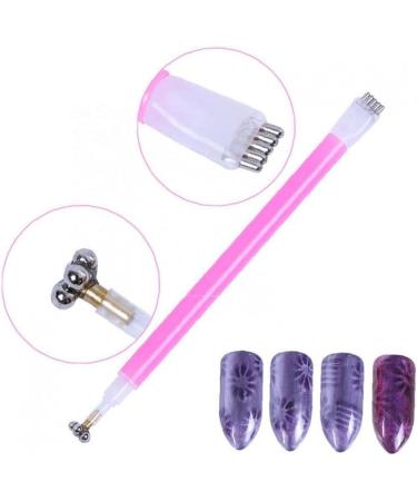Ruluti Cat Eye Nail Art Pencil - Magical Magnetic Gel Polish Stick | DIY Flower Design | New Arrival Gift - Buy Online on GoSupps.com