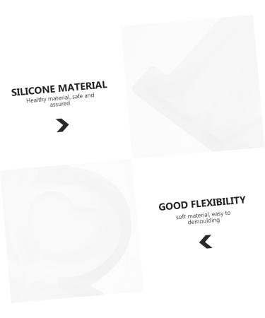 STOBOK Silicone Mold Candle Molds Ornament Jewelry Charms Mould Love Sign Silicone Die Crystal Epoxy Crafts White 13.3X13cm - Buy Online on GoSupps.com