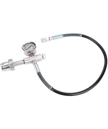 Stainless Steel MAGT Paintball Charging Adapter Knob Type Valve for CGA 347 Connector - Buy Online on GoSupps.com