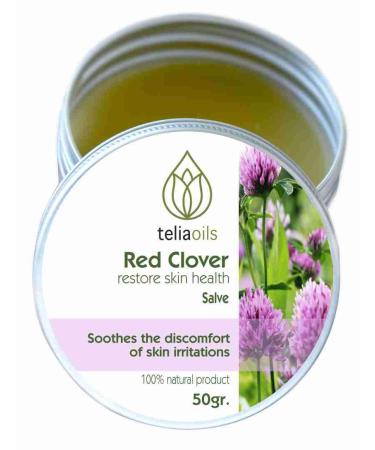 Teliaoils Red Clover salve 100% Pure & effective all herbal 30ml - Buy Online on GoSupps.com