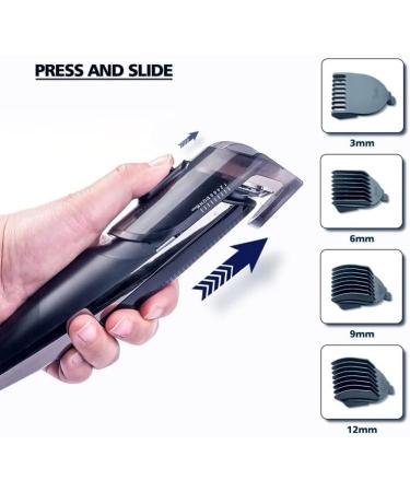 Pro Hair Clipper Men's Hair Clipper Beard Trimmer Grooming Kit Hair Trimmer Beard Trimmer Body Beauty Trimmer for Facial Hair - Buy Online on GoSupps.com